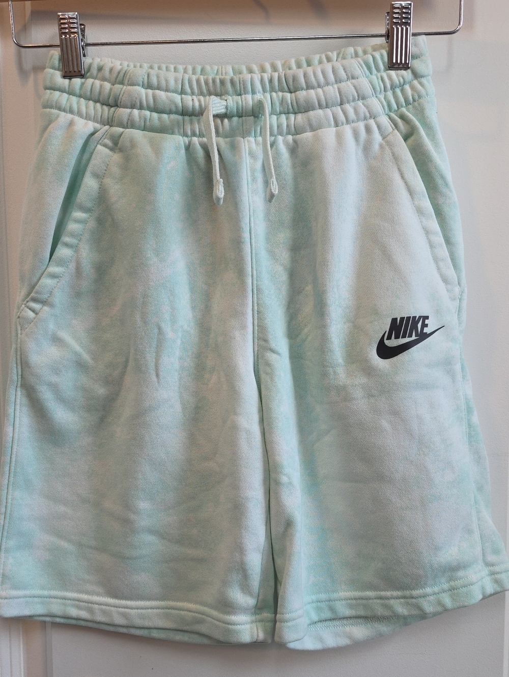 Nike Kids Mint/Light Teal Fleece Shorts